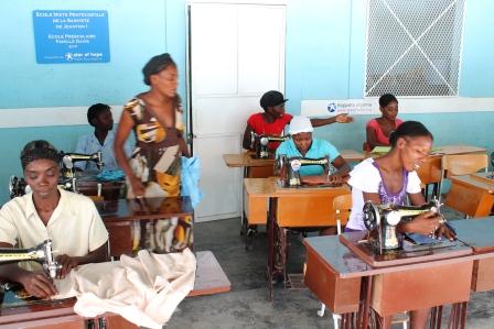  Sewing Class in Session, Jeanton, Haiti